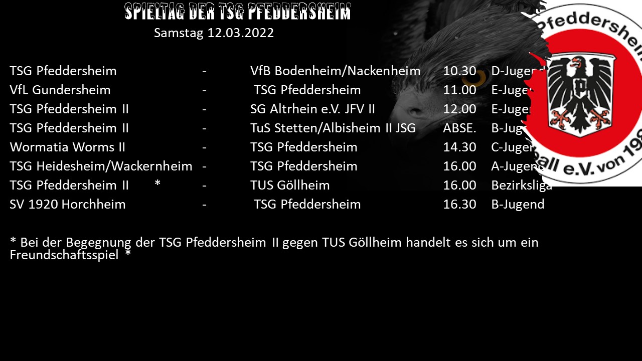 Spieltag der TSG Pfeddersheim 123